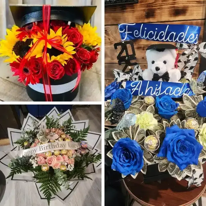 Fresh everyday flower bouquets available at Vero's Boutique Richmond